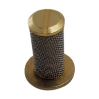Nordson Replacement Mesh Inline Filter: 50, 100, 200 Mesh SAE O-Ring and 1/4 NPT Nordson