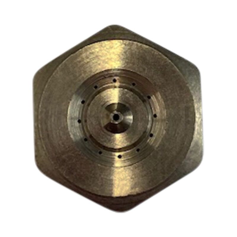 Nordson 1046128 Stainless Steel Unibody (12-Holes) AD-31 Spray/Swirl Nozzle Without O-ring 0.018" for industrial adhesive systems