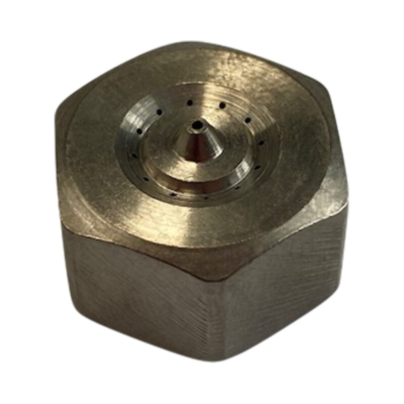 Nordson 755309 Stainless Steel Unibody (12-Holes) AD-31 Spray/Swirl Nozzle Without O-ring 0.025" for industrial adhesive systems