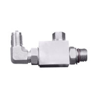Replacement for Nordson 1007232 90° Saturn In Line Filter -200 Mesh for industrial adhesive systems